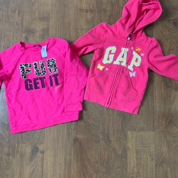 Infant and Toddler Girls Two-Piece Pink Camouflage Outfit with Hood in Sizes 6 Month to 4T